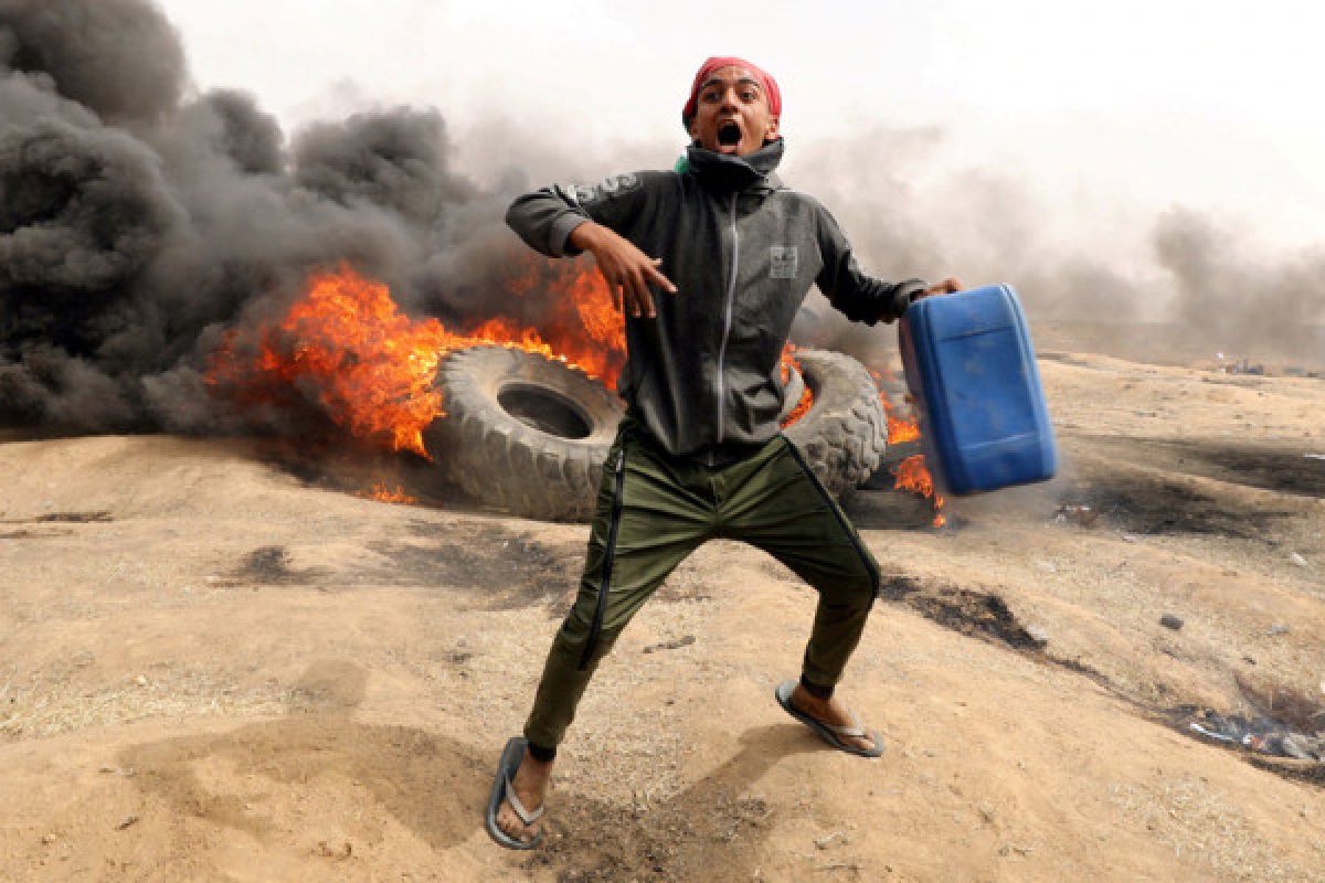 Pasukan Israel mulai hancurkan kafilah pemrotes di permukiman Badui