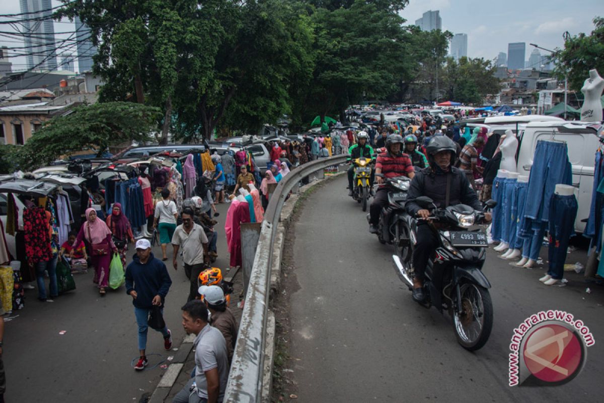 Jembatan layang Tanah Abang dibangun setelah Lebaran