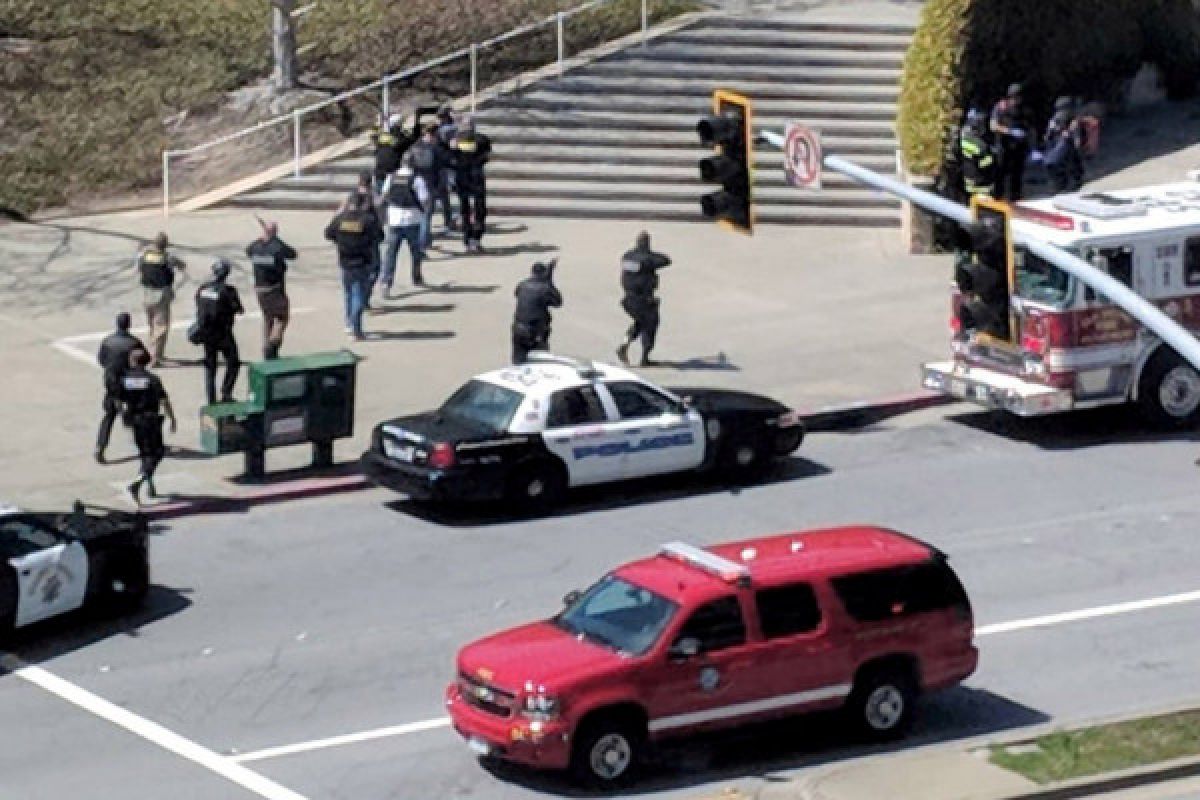 Kantor pusat YouTube diberondong tembakan, tiga luka, seorang tewas