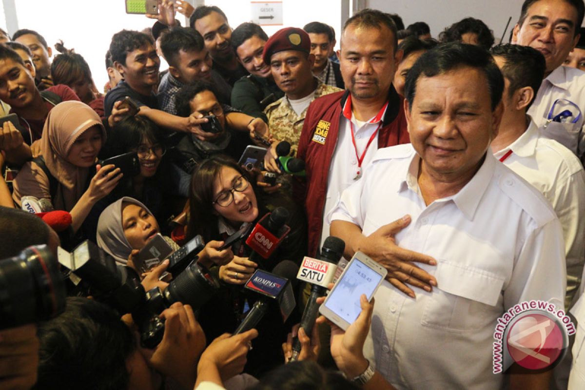Gerindra seeks to meet requirements for Prabowo`s presidential bid