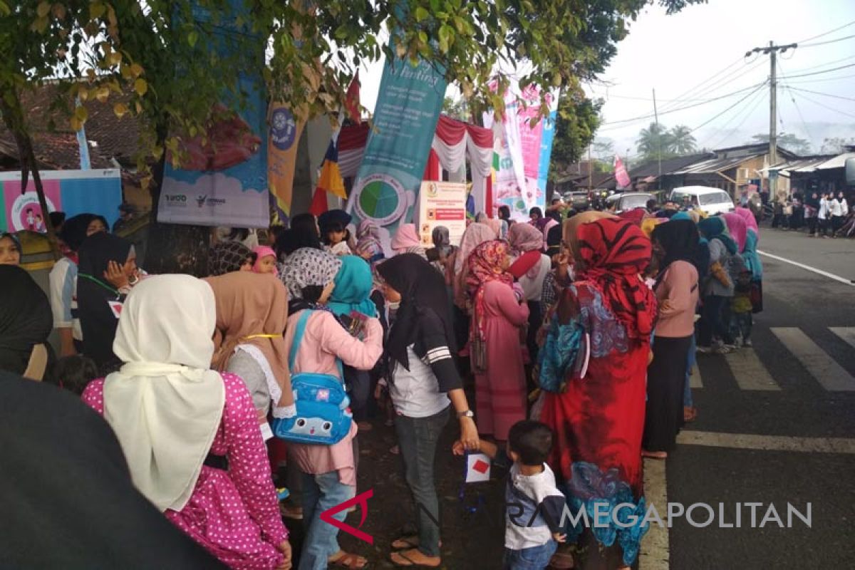 Warga Desa Citarik antusias sambut kedatangan presiden