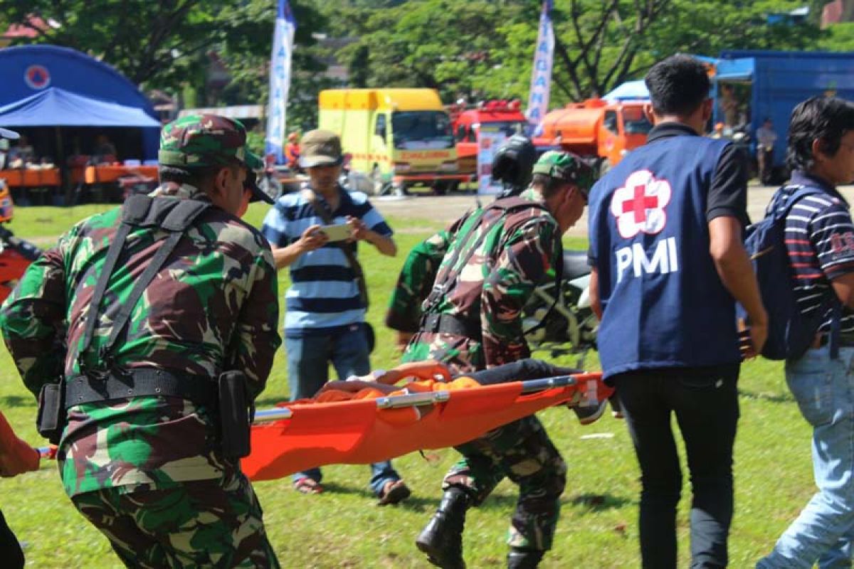 BPBD-PMI Toraja Utara apel Kesiapsiagaan Bencana 2018