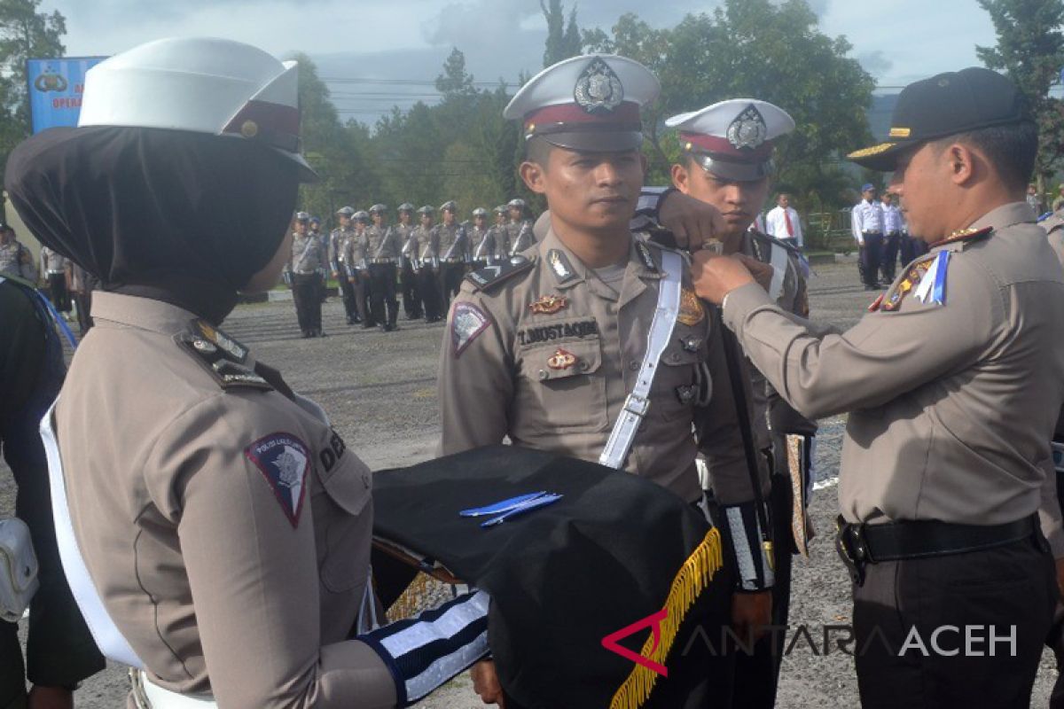 Polres Bener Meriah gelar apel Patuh Rencong