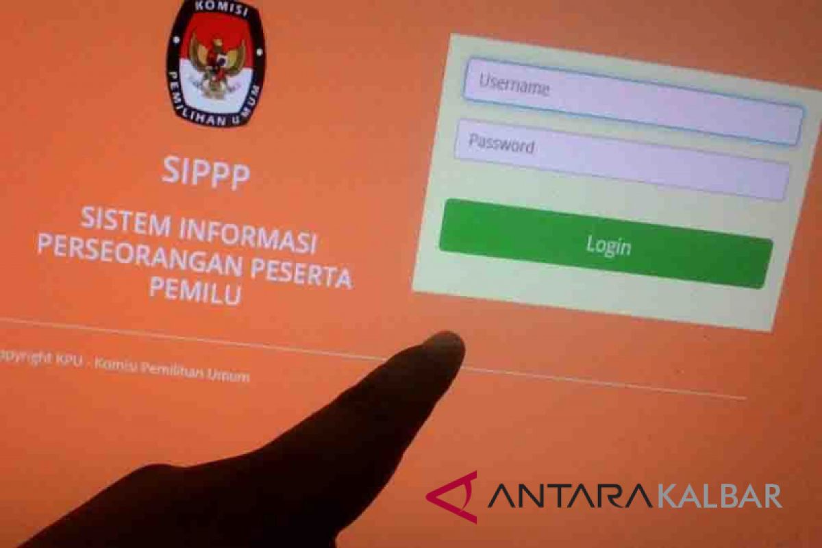 Para calon anggota DPD wajib unggah dukungan