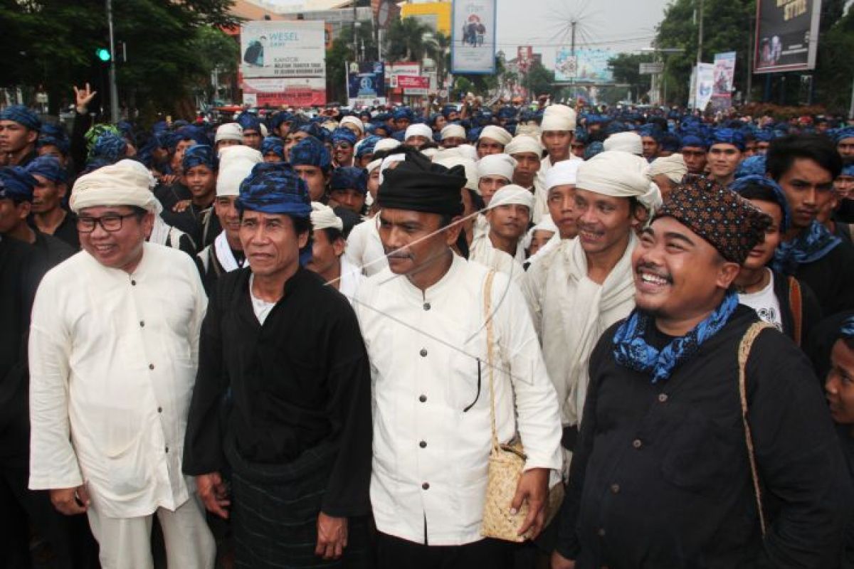 1.500 warga Baduy temui Gubernur Banten