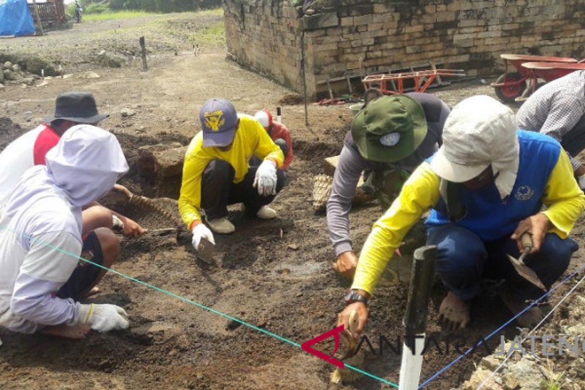 Balar fokus penggalian teras III Situs Liyangan Temanggung