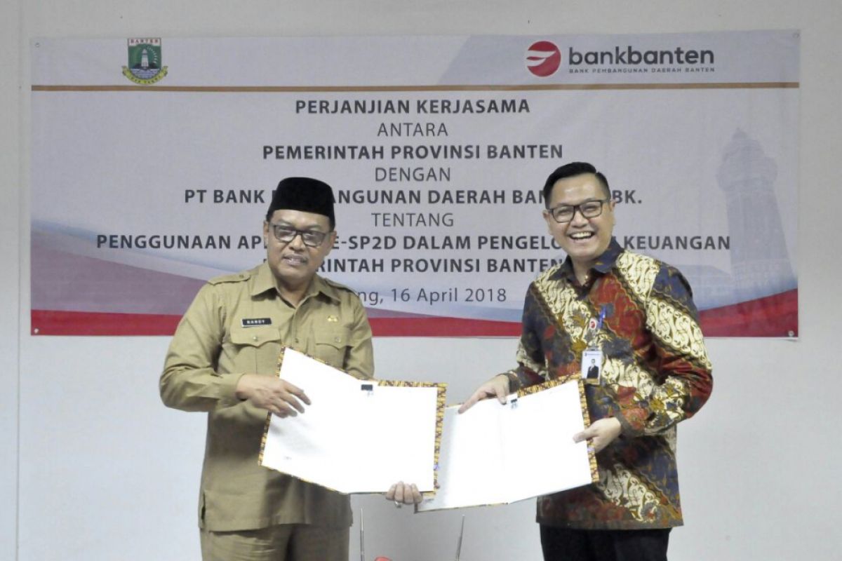 Bank Banten Dukung Program Penggunaan  Aplikasi E-SP2D