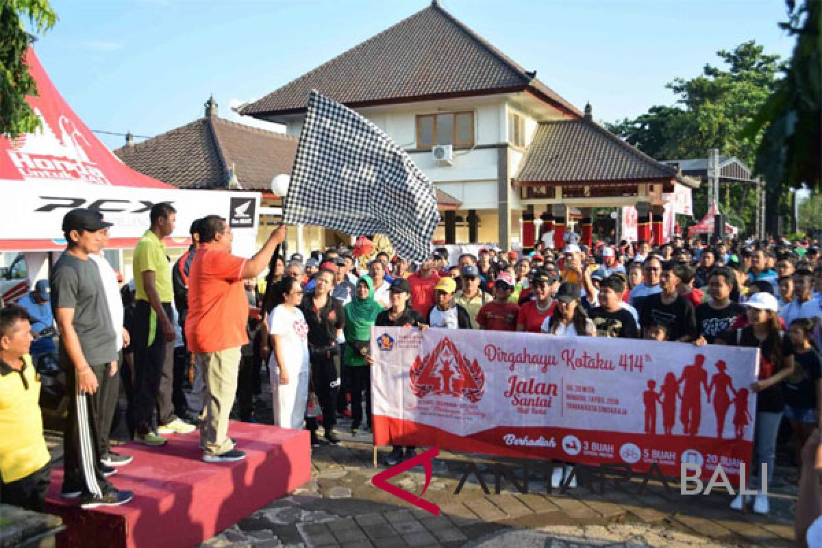 Ribuan warga Buleleng ramaikan jalan santai 