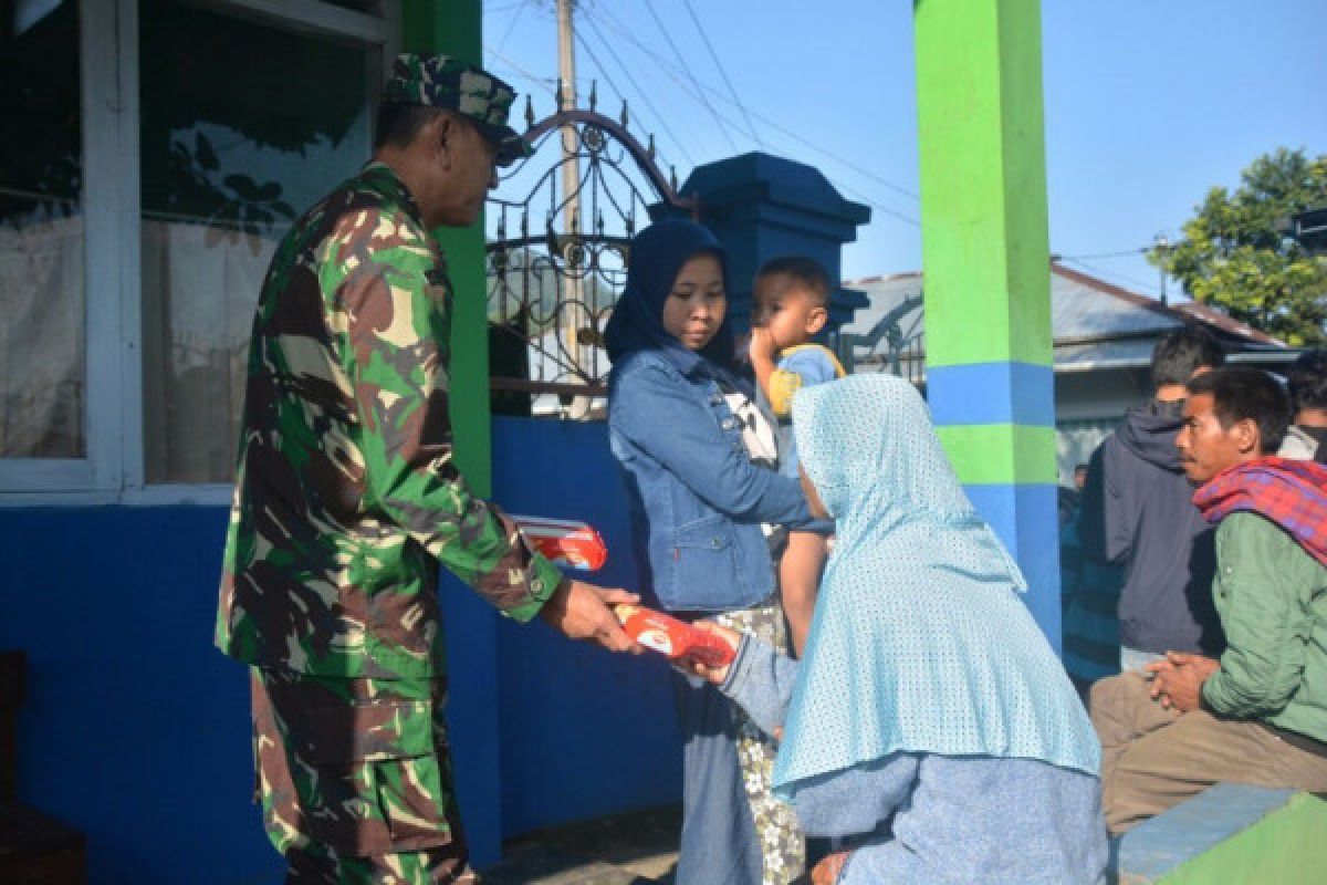 Korem 071/Wijakusuma bantu korban gempa di banjarnegara