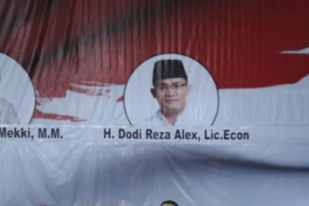 Dodi beberkan program dihadapan ribuan Mahasiswa UIN Raden Fatah