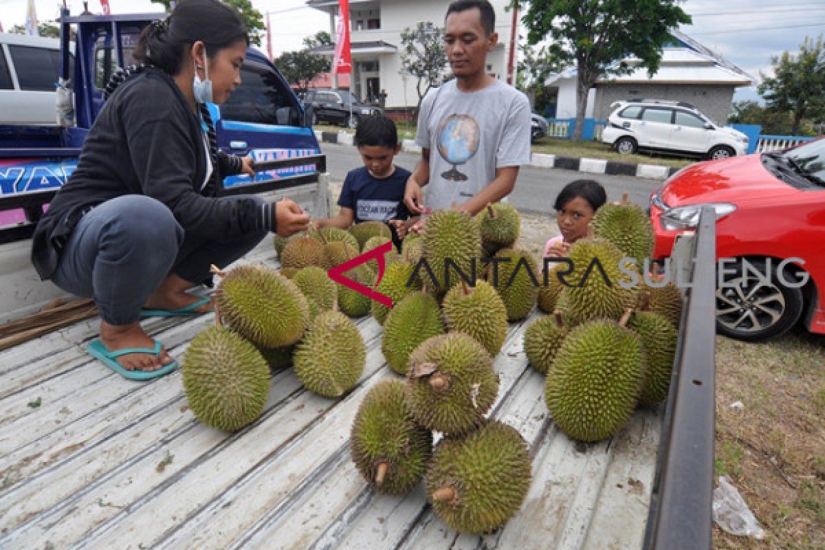 Palu kembali dibanjiri buah durian dan naga