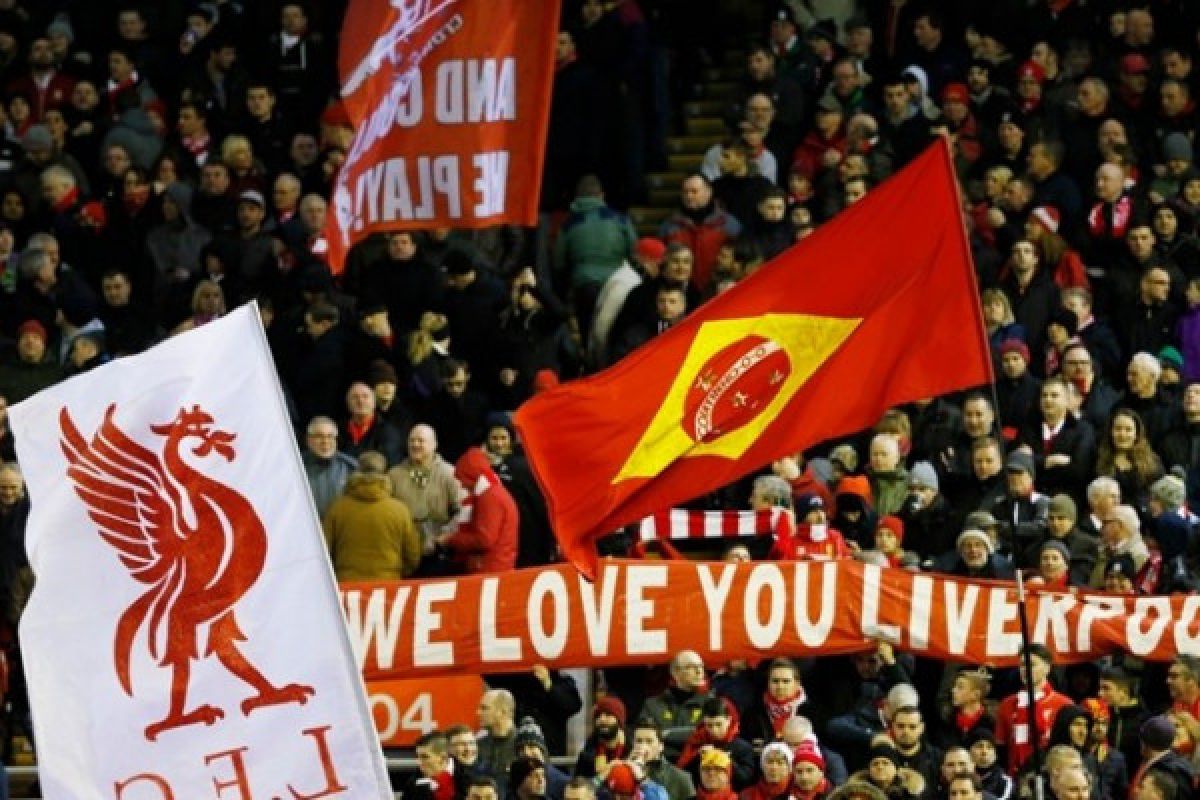 Fans Liverpool paling bising