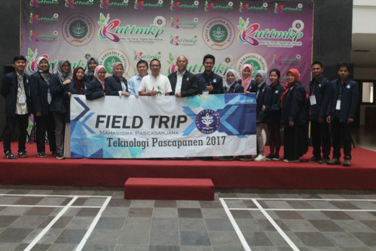 Mahasiswa IPB  fieldtrip ke Balai Uji Terap Teknik Metode Karantina Pertanian