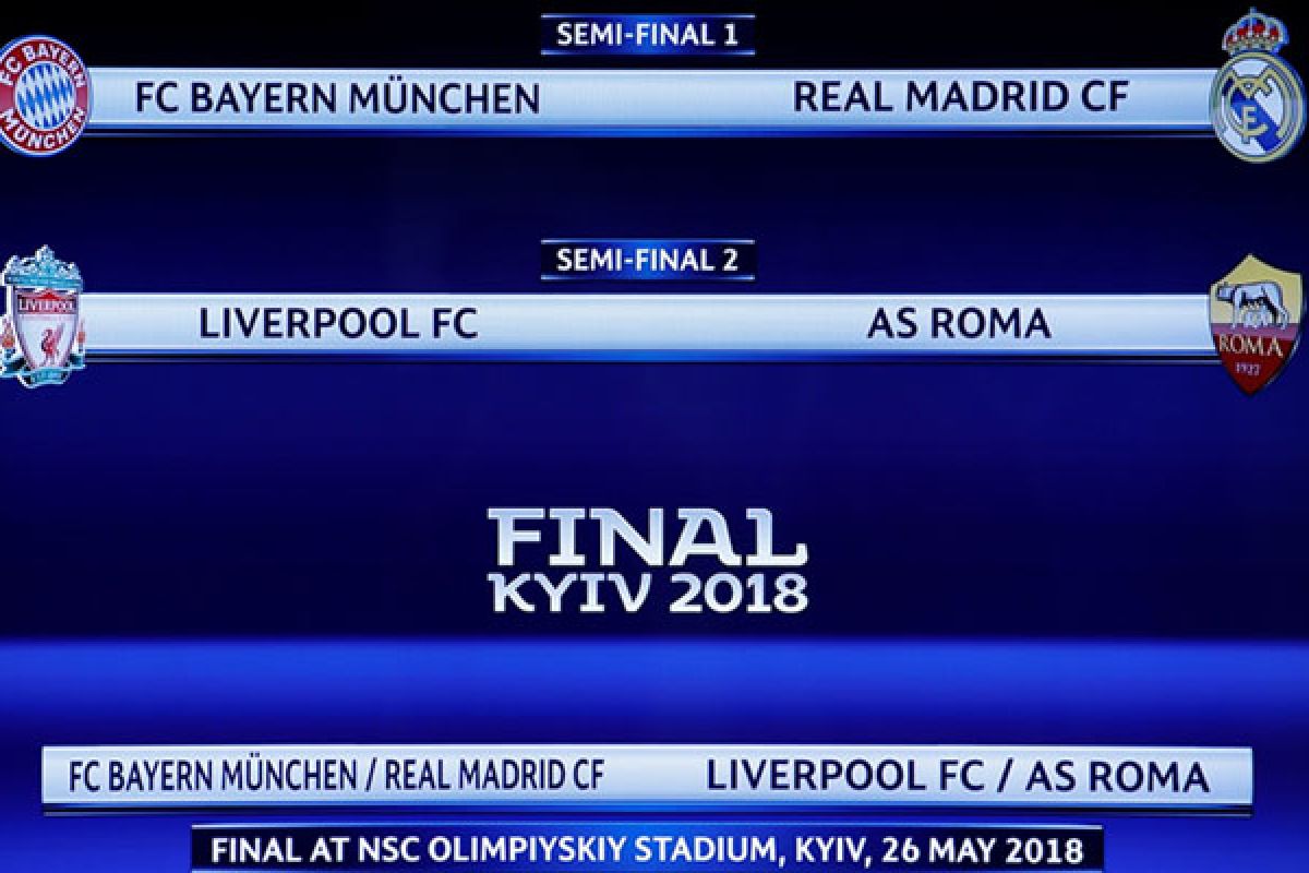Bayern Jamu Real, Liverpool Tantang Roma