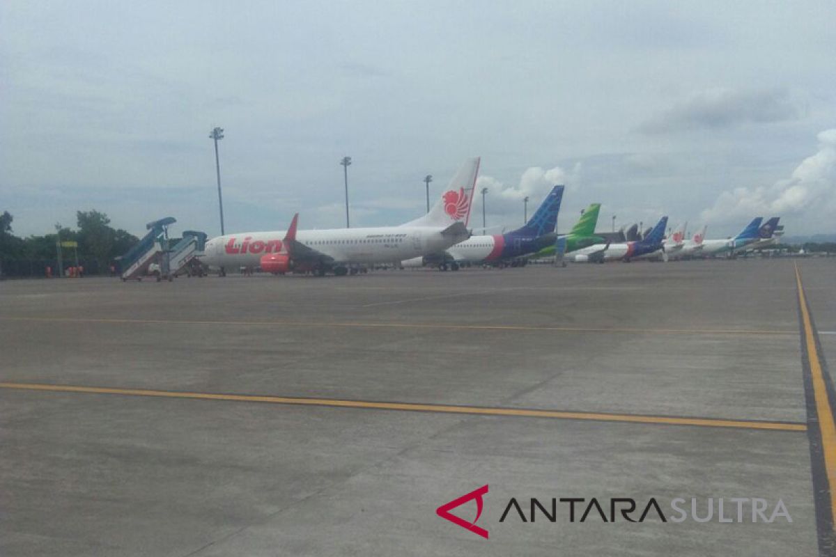 Bandara Baubau renovasi tempat parkir pesawat