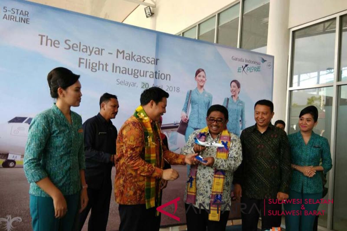 Garuda buka rute Makassar-Selayar dukung sektor pariwisata