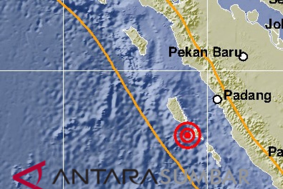 BMKG : enam kali gempa susulan di Mentawai