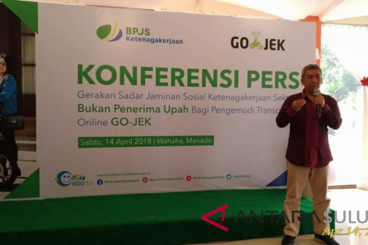 OJK apresiasi Gojek-BPJSTK tingkatkan inklusi keuangan Sulut