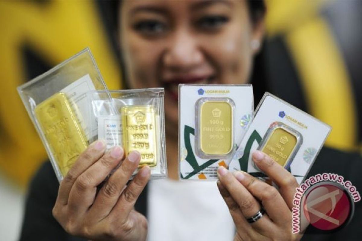 Harga emas terus meningkat