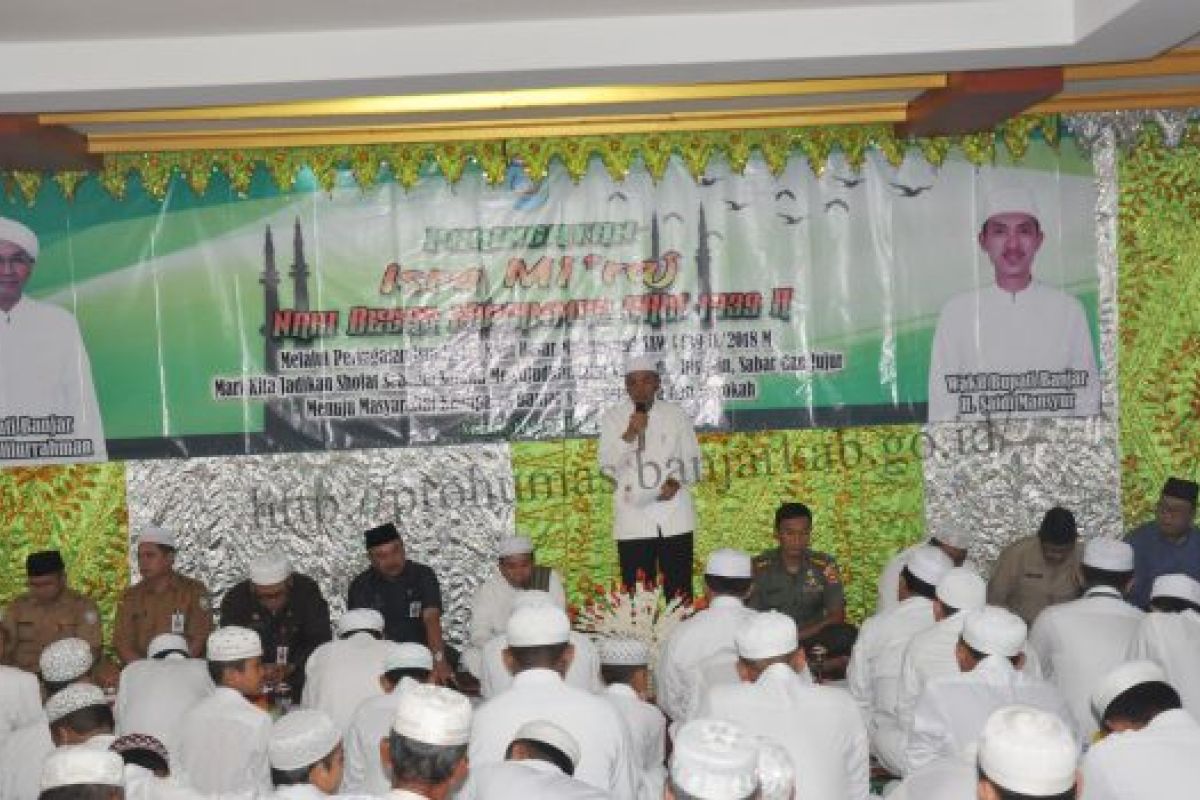 Peringatan Isra Miraj di Mesjid Raya Magat Sari