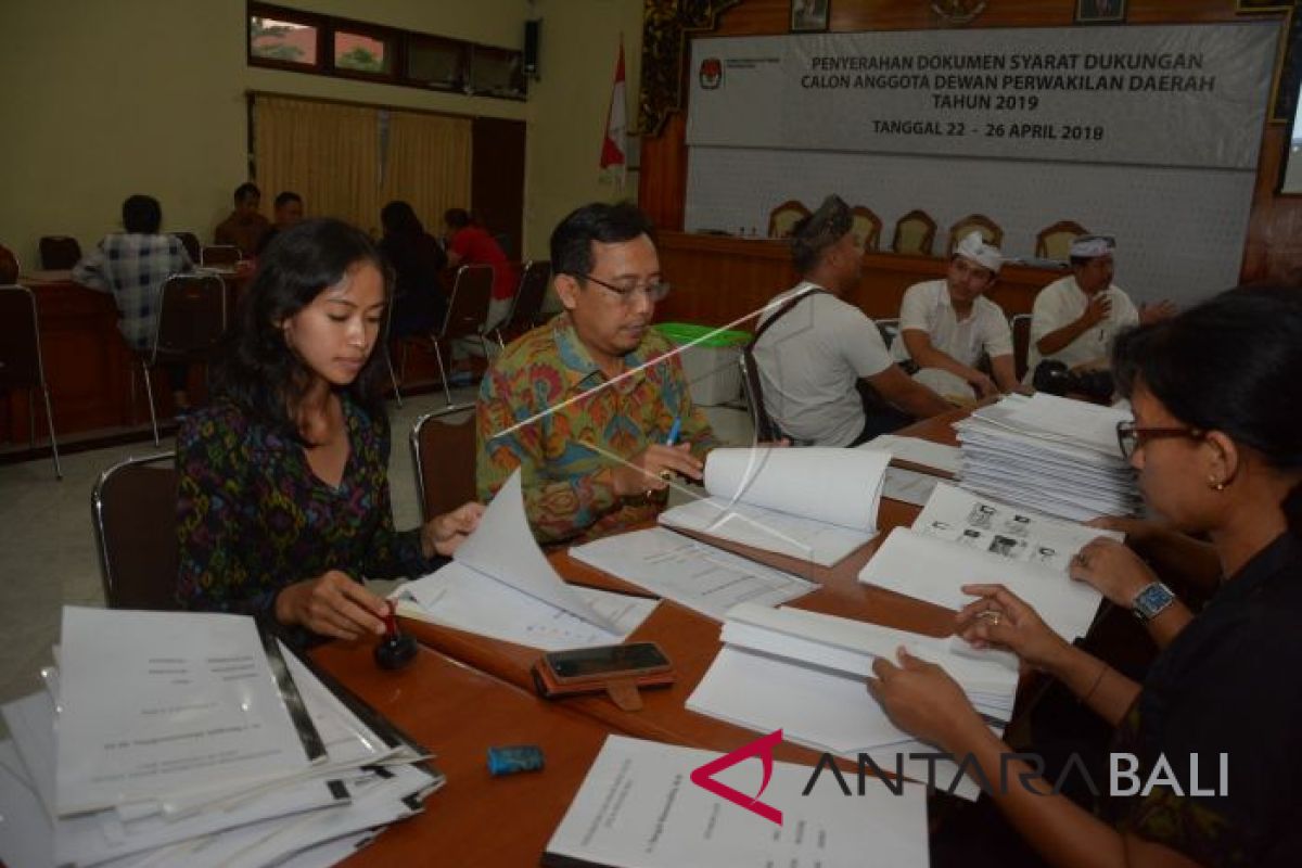 Delapan calon DPD Bali belum penuhi syarat