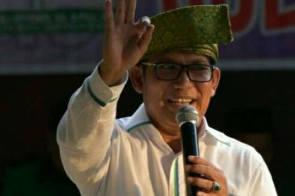 Kampanye di Lubuk Kembang Sari Pelalawan, Rusli Tegaskan Komitmen Benahi SDM dan Infrastruktur