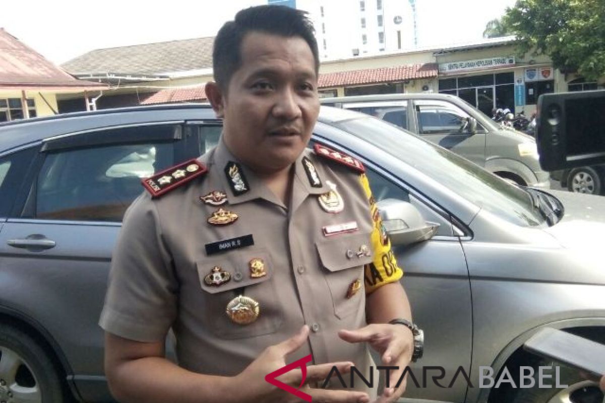 Kapolres Pangkalpinang tinjau kesiapsiagaan petugas di pelabuhan