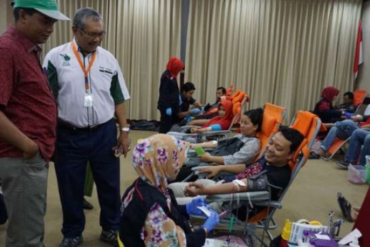 KDD Riau Kompleks Berhasil Kumpulkan 924 Kantong Darah
