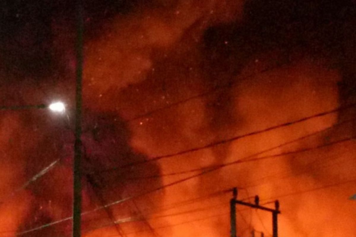 Puluhan rumah di Kotabaru terbakar