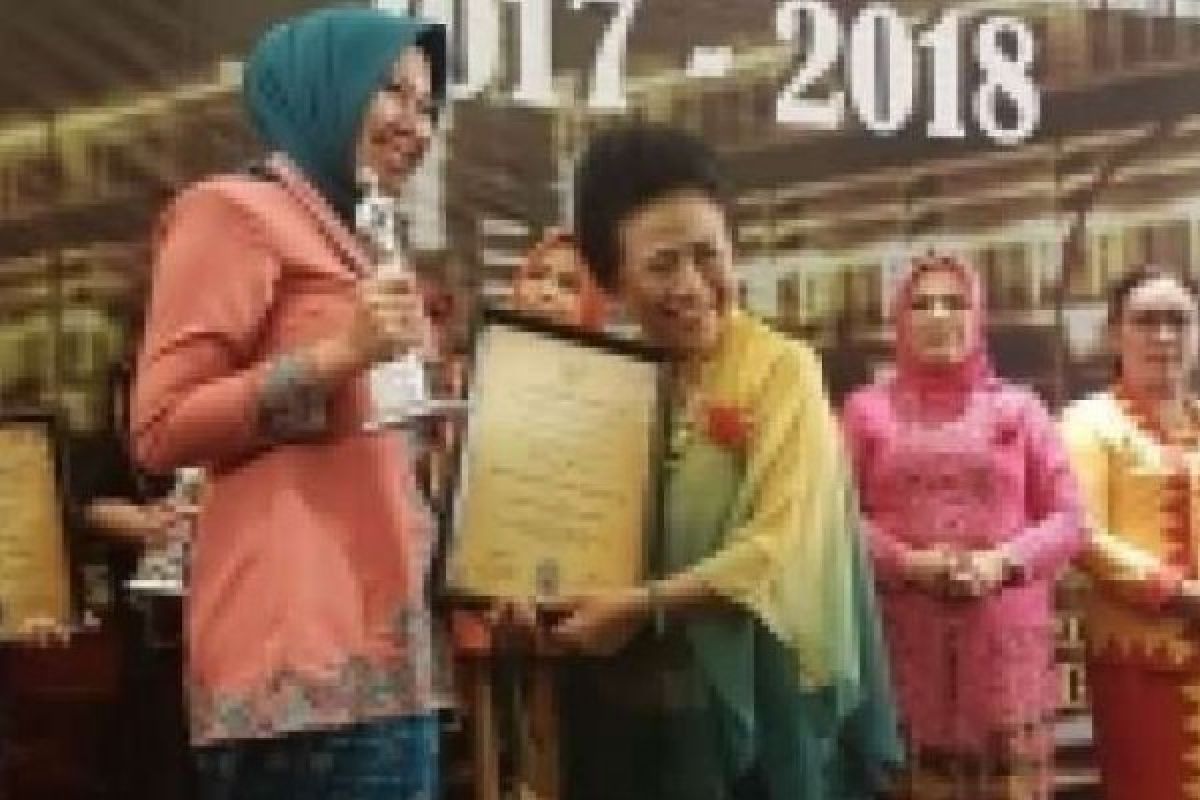 Ketua PKK Inhu Rezita Meylani Yopi Terima Kartini Award