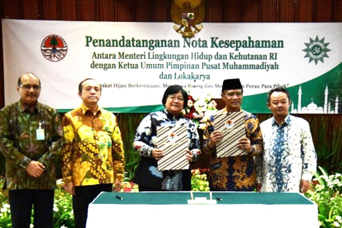 KLHK gandeng Muhammadiyah wujudkan SDA berkelanjutan dan berkeadilan