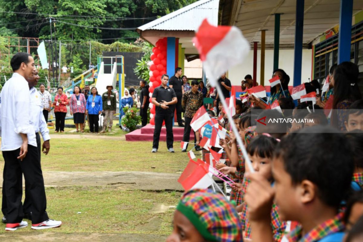 Keinginan Jokowi Pelajar di Papua Jauhi Narkoba