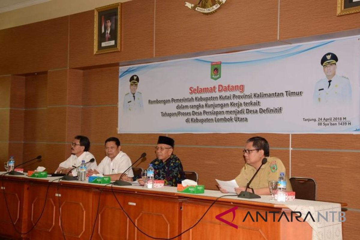 Kutai Timur pelajari  proses pemekaran desa