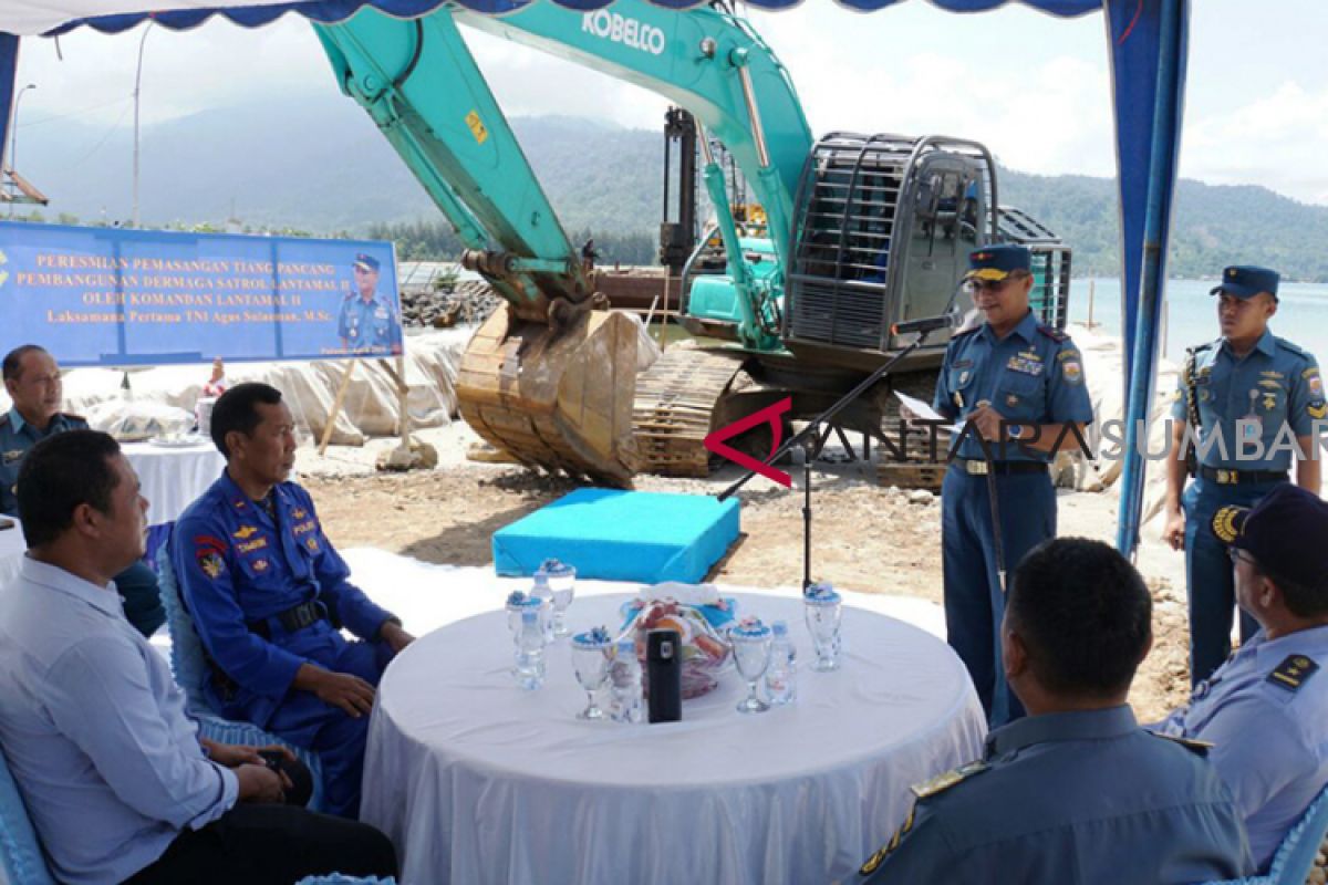 Dermaga untuk empat KRI Lantamal Padang segera terwujud