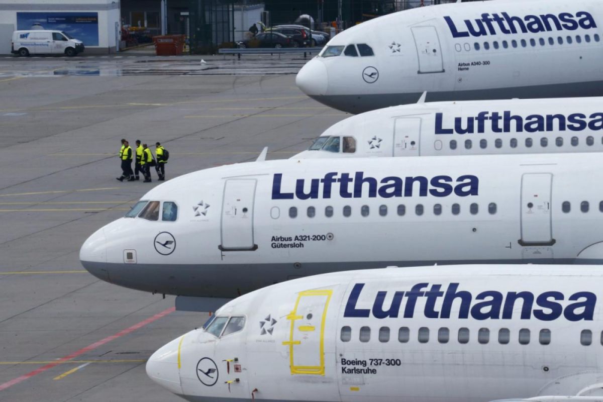 Kru Lufthansa mogok, 800 penerbangan batal