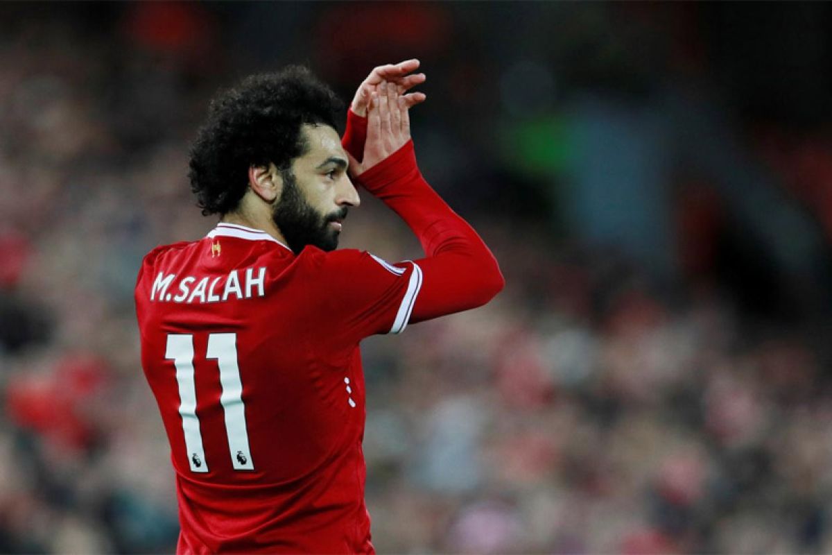 Mohamed Salah pecahkan rekor gol terbanyak Liga Inggris