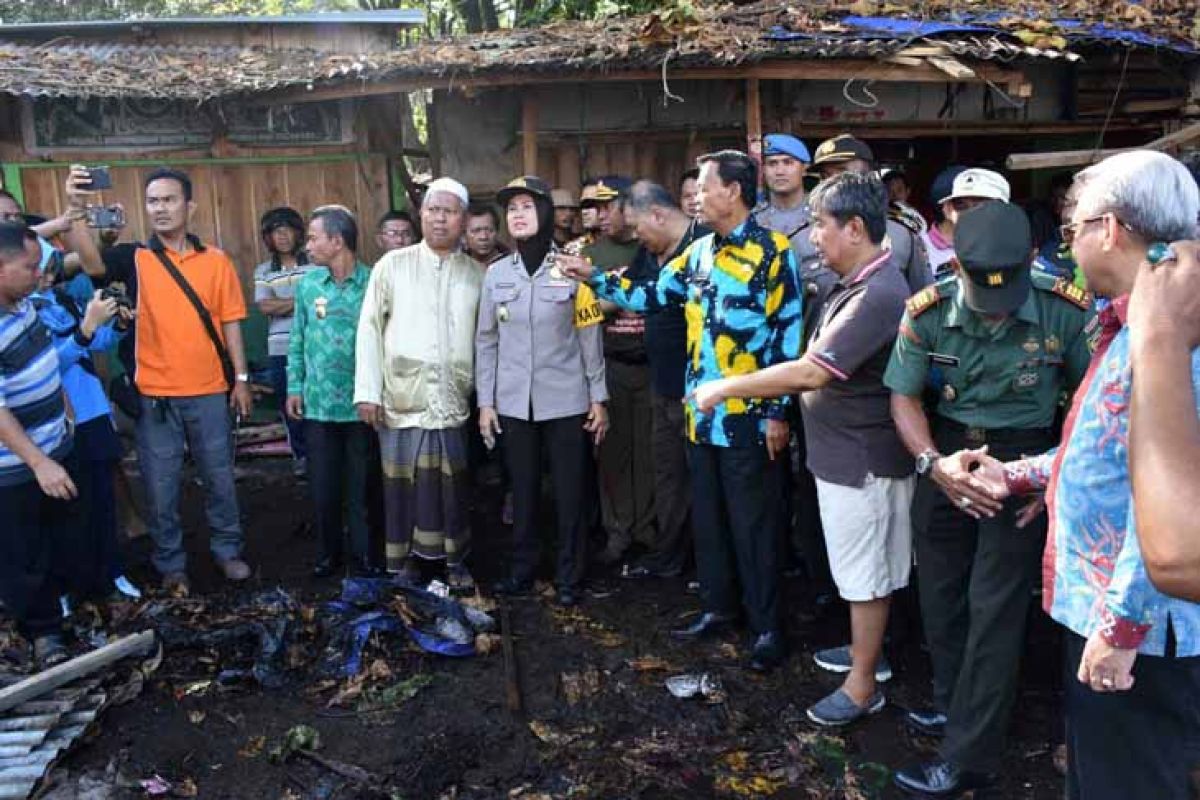 Wali Kota Metro tinjau Pasar Cendrawasih terbakar