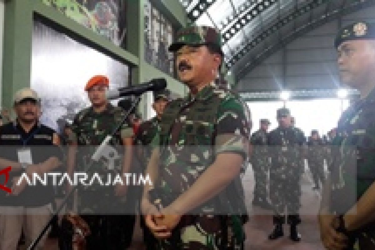 Panglima TNI Tinjau Mako PPRC di Singosari (Video)