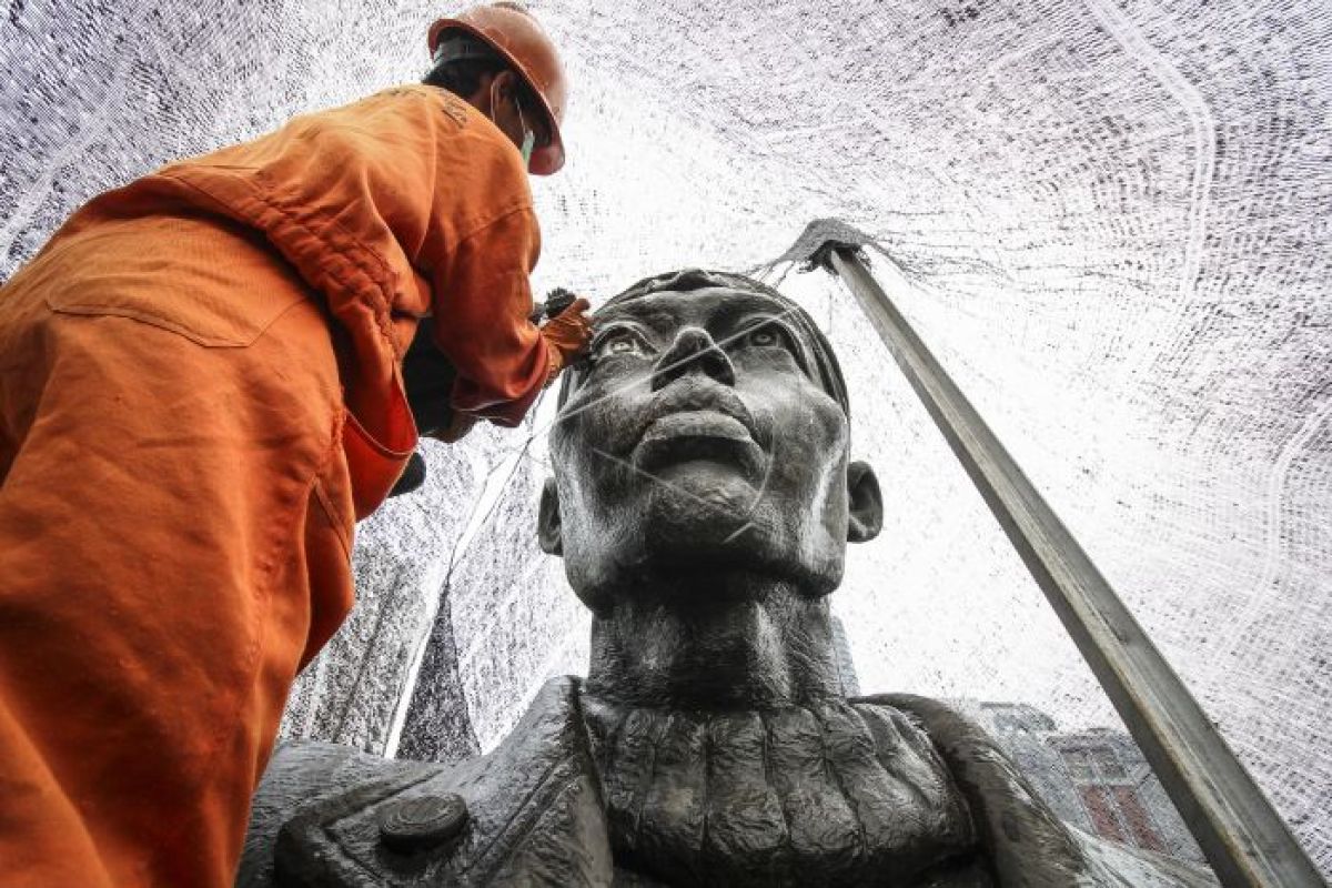 Perawatan patung Jenderal Sudirman