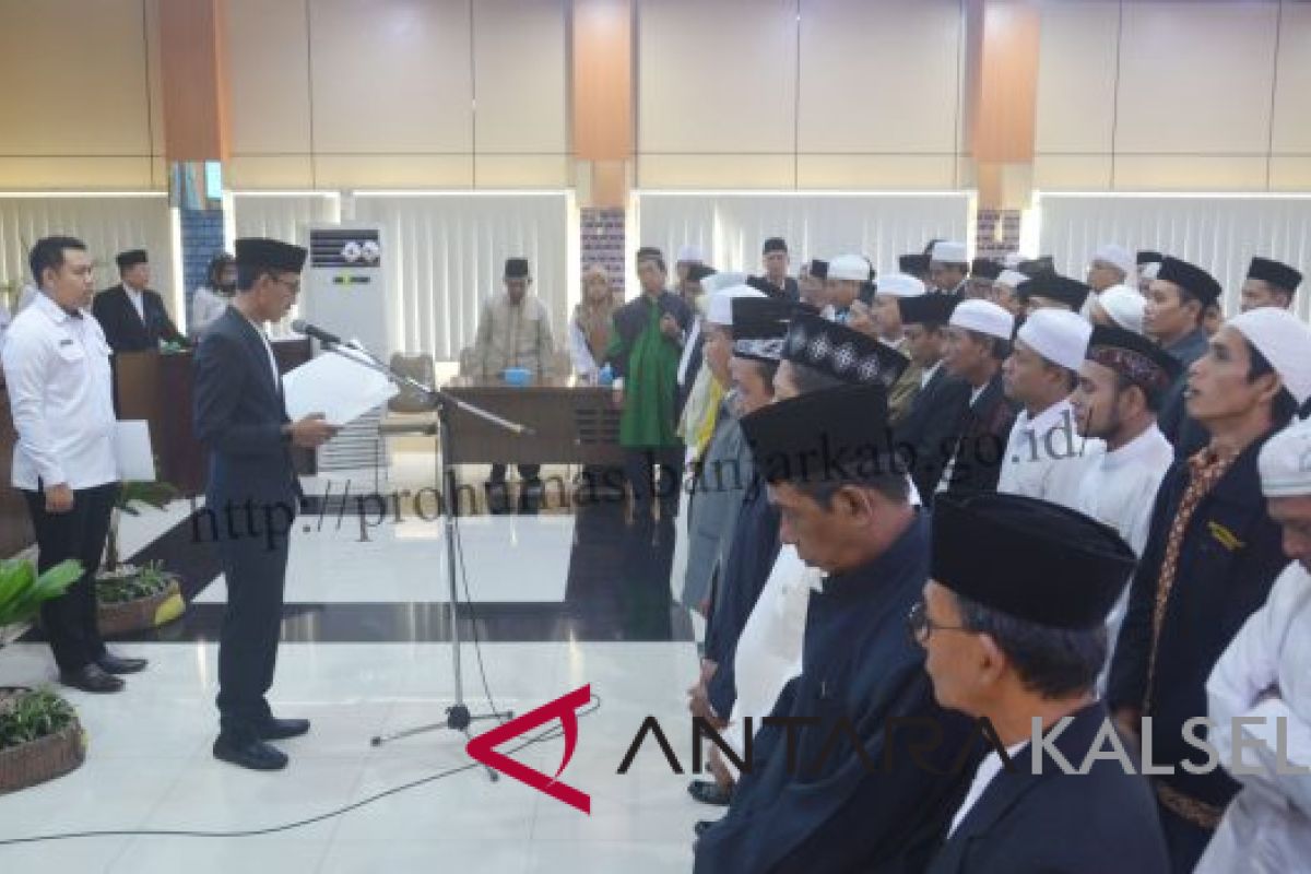 Pelantikan dewan hakim MTQ