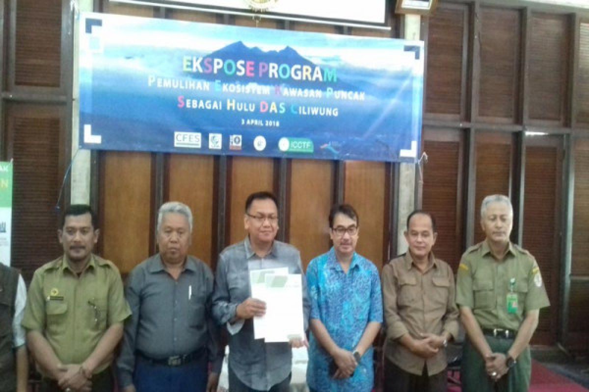 Ditemukan 55 titik longsor di dua desa hulu DAS Ciliwung