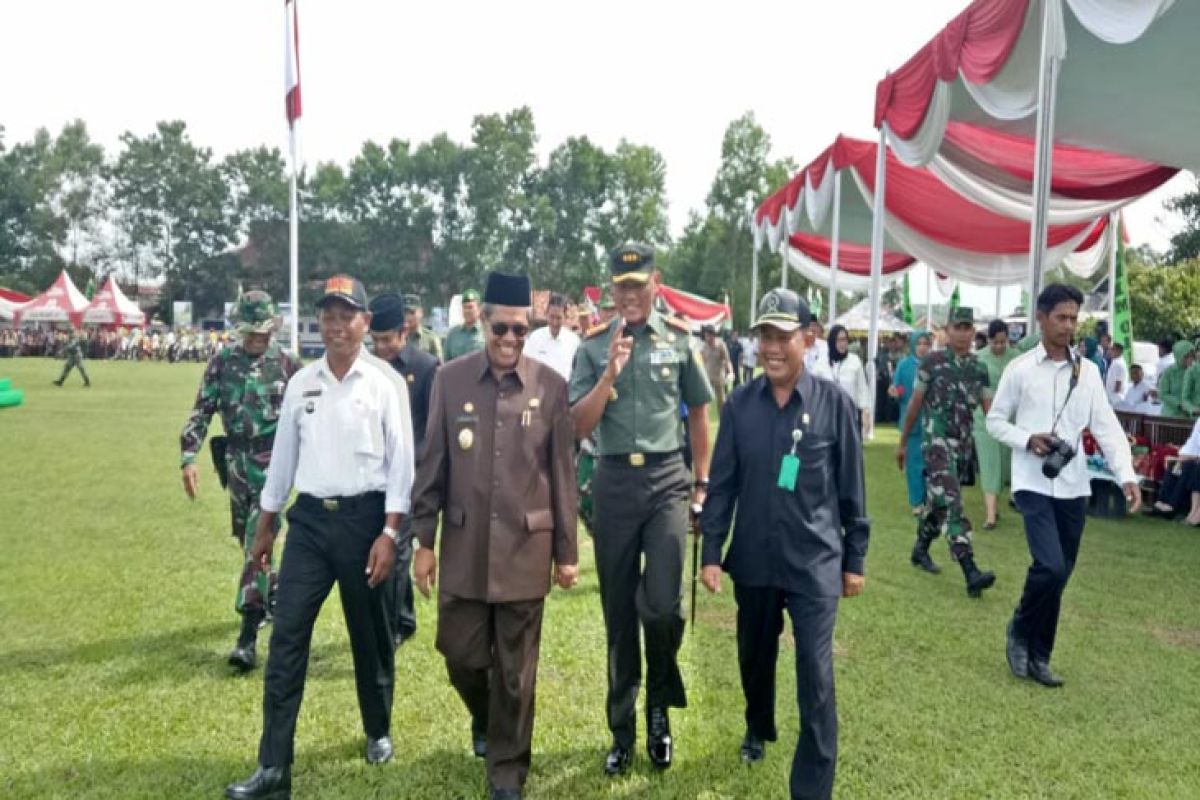 Plt Bupati Lampung Tengah buka TMMD