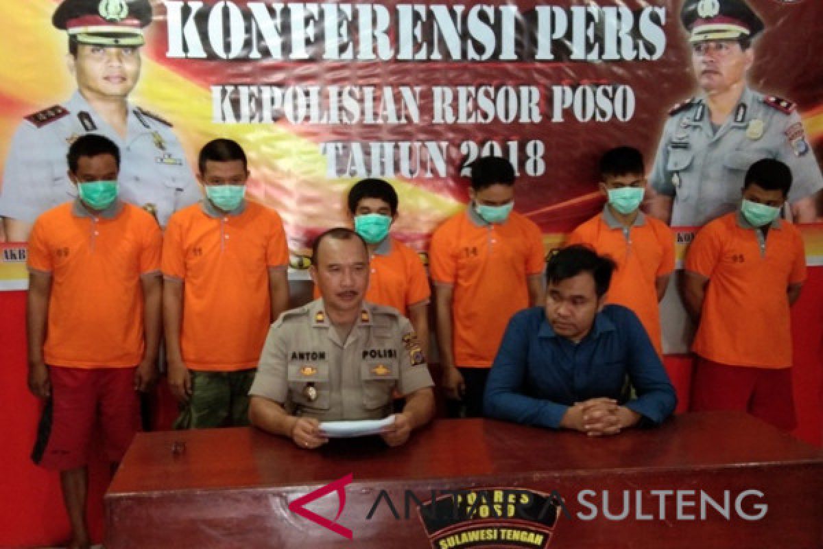 Polres Poso ringkus spesialis pencuri baterai tower Telkomsel