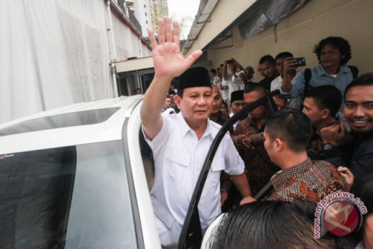 Prabowo: seluruh rakyat Indonesia bersatu melawan terorisme