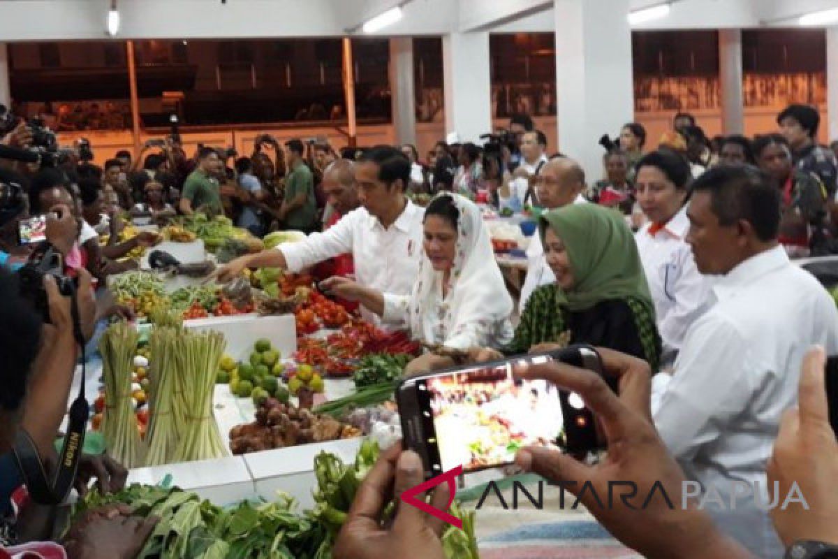 Presiden minta Mama-mama Papua ikut aturan pasar