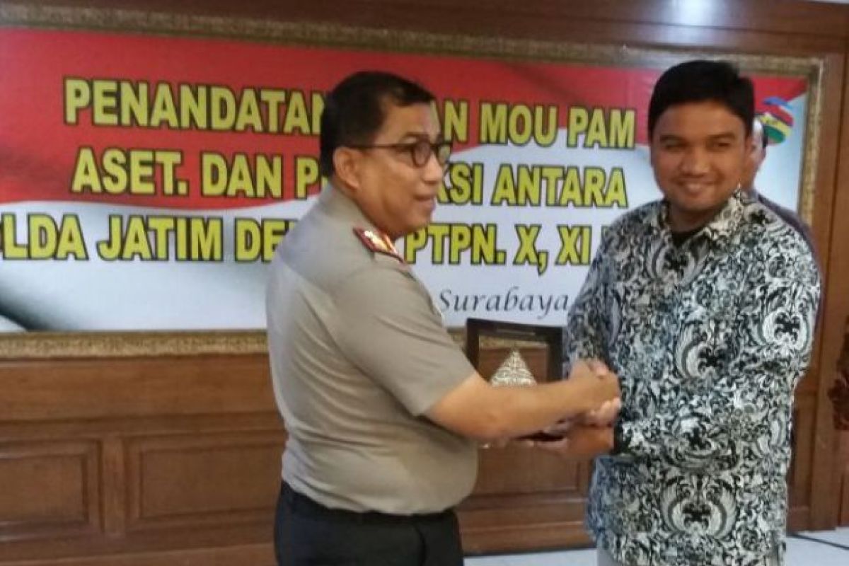 PTPN Gandeng Polda Jatim Amankan Aset Negara