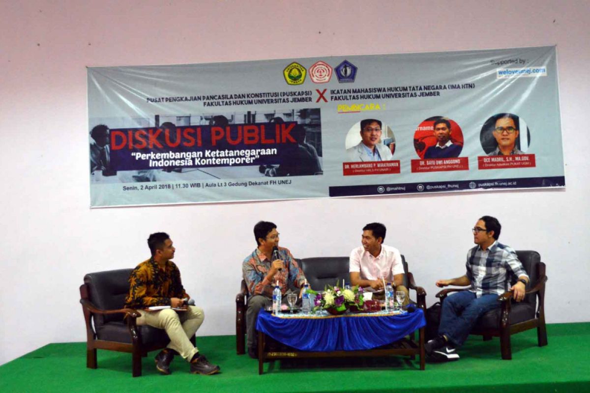 Perkembangan Ketatanegaraan Indonesia Kontemporer Dibahas di Unej