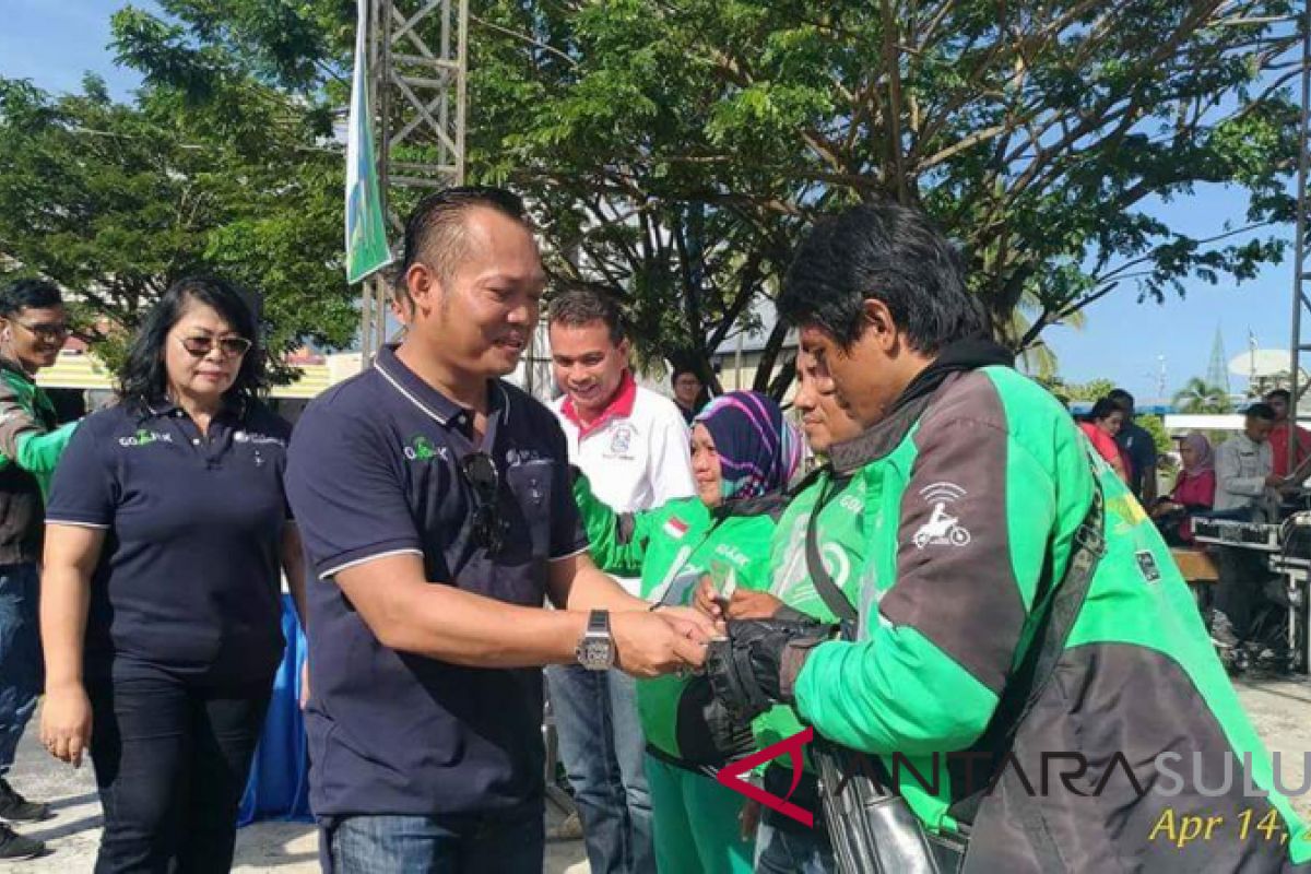 BPJS TK berkolaborasi gojek lindungi pengemudi online