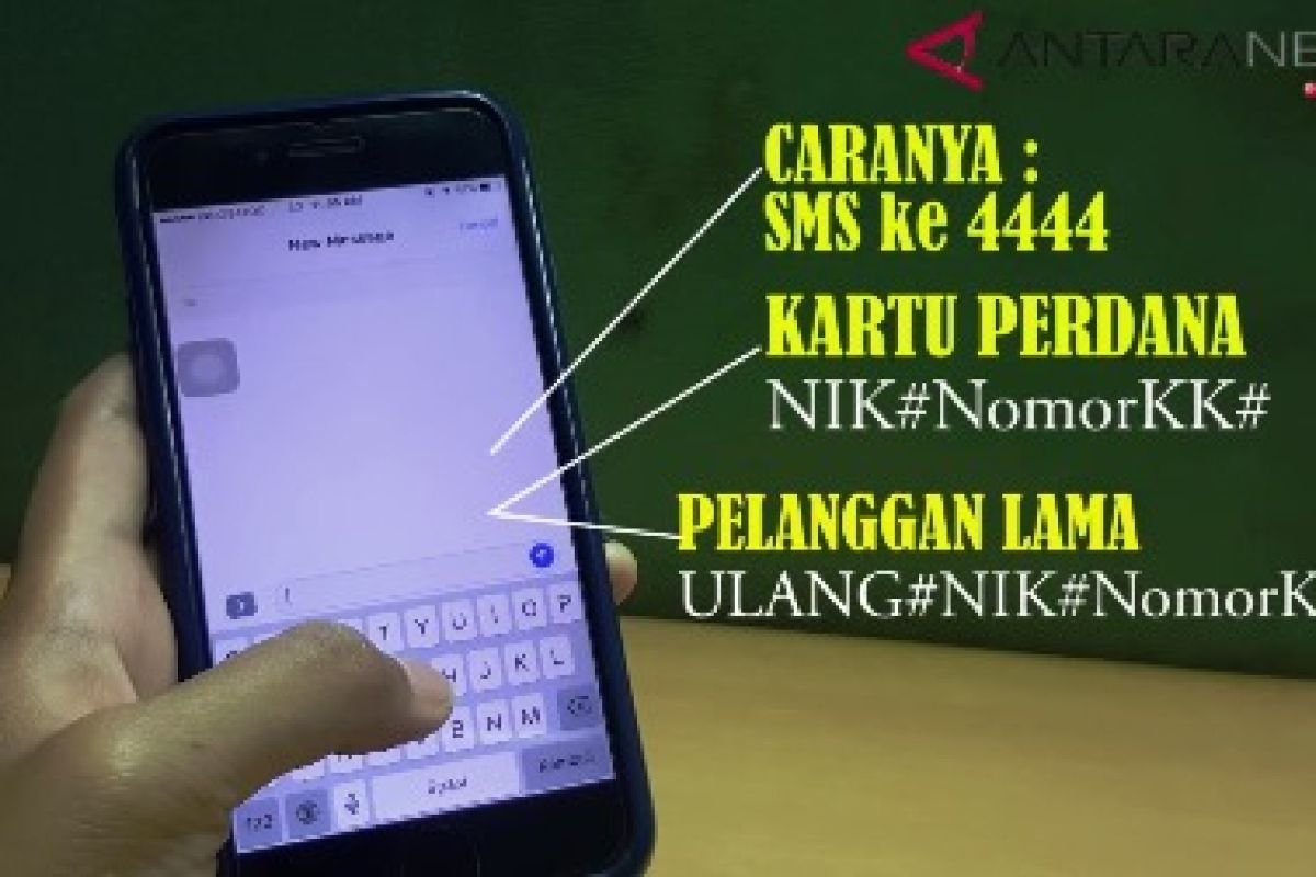 Registrasi "Sim Card" Sulsel capai 7,9 juta nomor