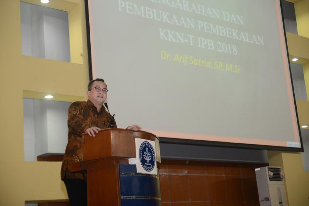 Tahun 2019, seluruh fakultas dan sekolah di IPB akan ikuti KKN-tematik